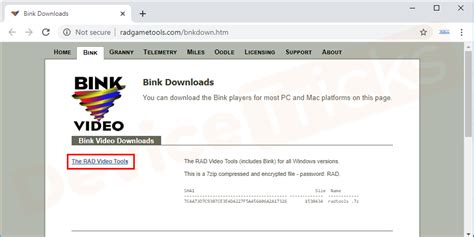 binkdata|Bink Downloads